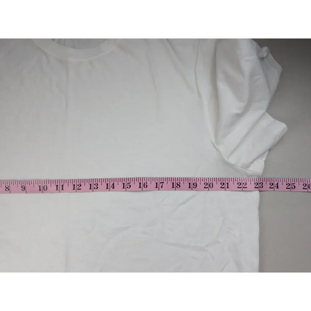 Everlane Crew Neck T Shirt Uniform Organic Cotton White Classic Capsule Mens XL - Picture 6 of 7